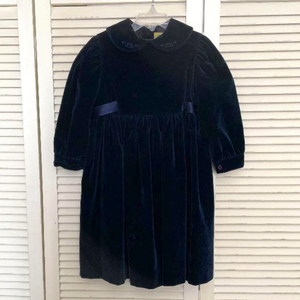 Lapin Kids Clothing Company Holiday Dress (Girls Size 24 Made in Italy)